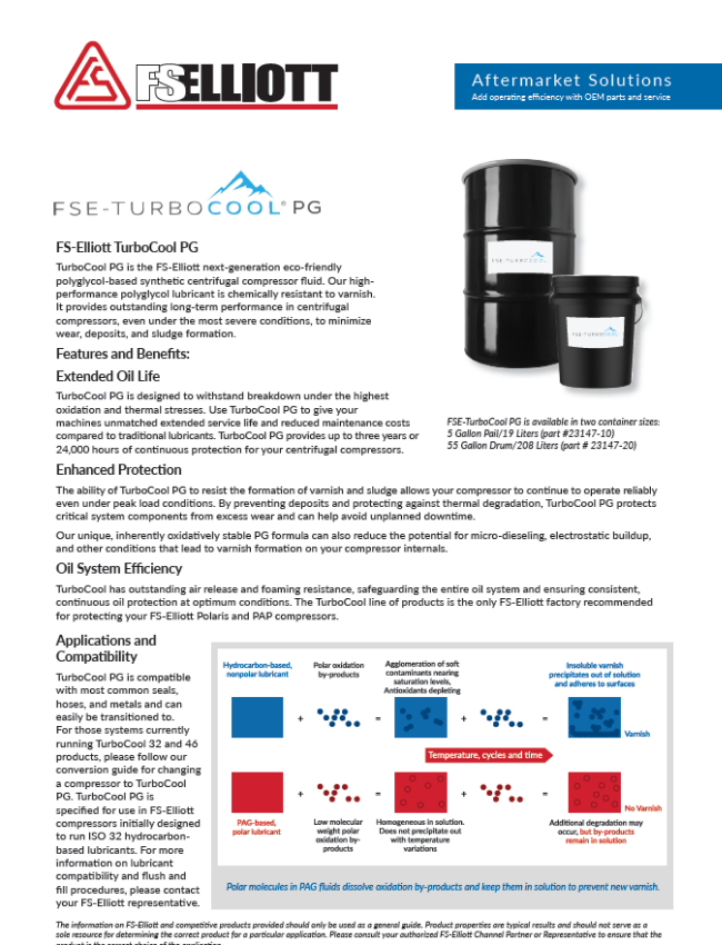 TurboCool PG brochure image